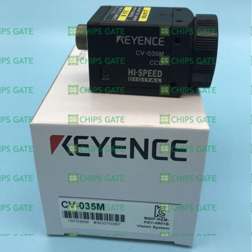 Keyence Ccd Hi-Speed Dijital Camera Lens CV-035M Plc Module wz