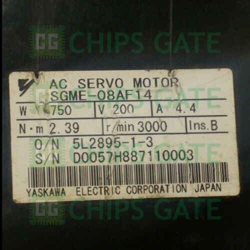Yaskawa servo motor SGME-08AF14
