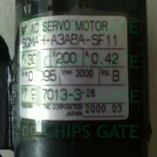 Yaskawa Servo Motor SGMAH-A3ABA-SF11