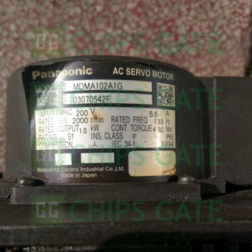 Panasonic servo motor MDMA102A1G