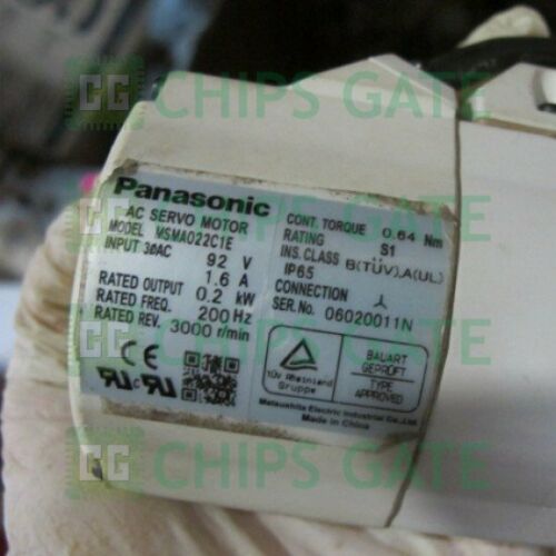 Panasonic servo motor MSMA022C1E