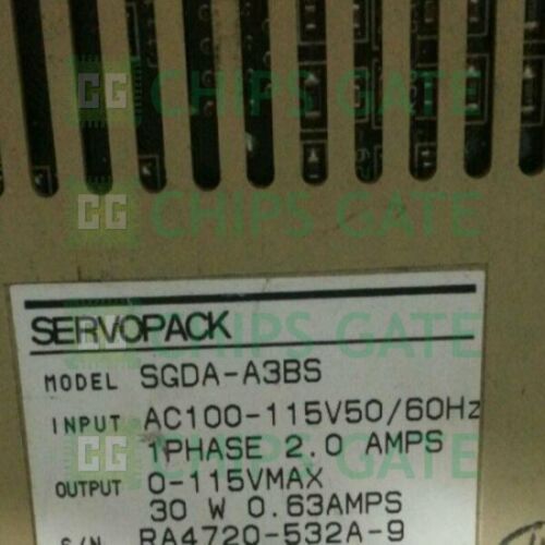 Yaskawa servo drive SGDA-A3BS