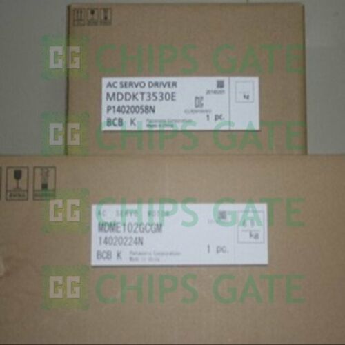 Panasonic servo MDME102GCGM+MDDKT3530E