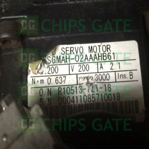 Yaskawa SGMAH-02AAAHB61 Servo Motor
