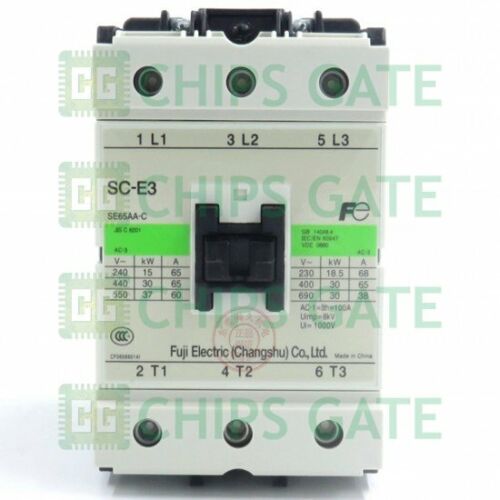 FUJI AC CONTACTOR SC-E3 65A