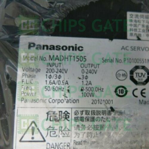 Panasonic servo drive MADHT1505