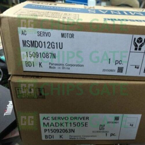Panasonic servo motor MSMD012G1U+MADKT1505E