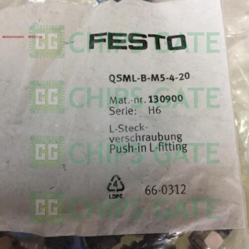 FESTO QSML-M5-4 Push-In L-Fitting 153333 Quick Connector