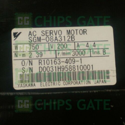 Yaskawa servo motor SGM-08A312B