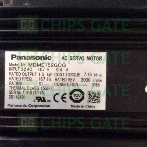 Panasonic Servo Motor MDME152GCG