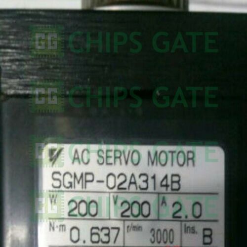 Yaskawa servo motor SGMP-02A314B