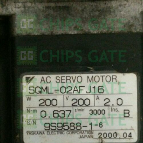 Yaskawa servo motor SGML-02AFJ16