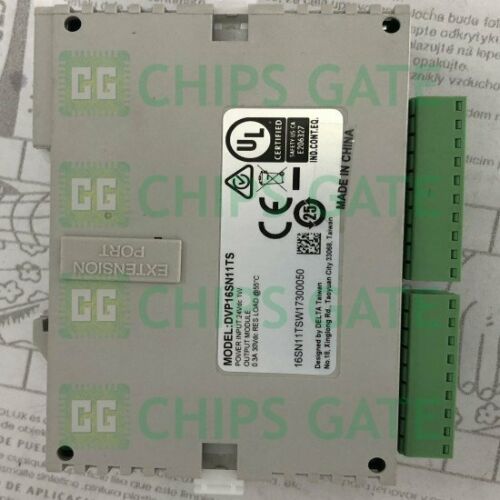 1PCS Brand New Delta DVP16SN11TS PLC 16DO transistor (PNP) output Digital Mod
