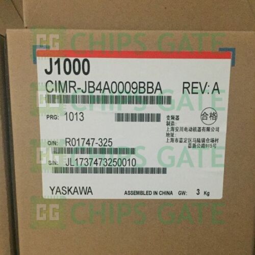 CIMR-JB4A0009BAA CIMRJB4A0009BAA YASKAWA INVERTER ORIGINAL