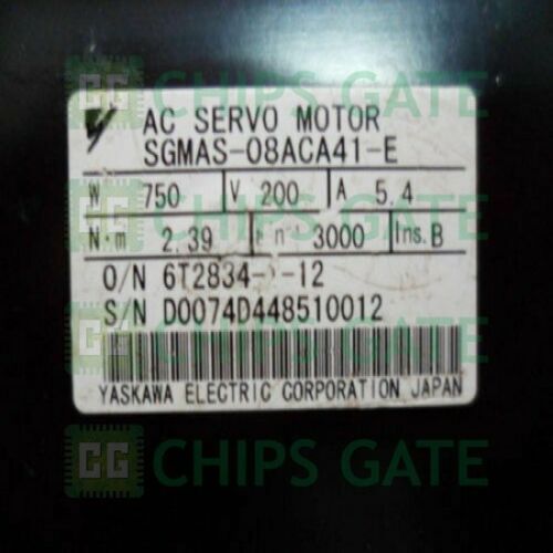 SGMAS-08ACA41-E Yaskawa servo motors