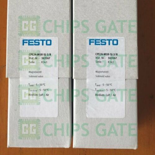 FESTO solenoid valve CPE24-M1H-5J-3/8