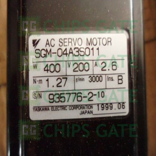 Yaskawa Servo Motor SGM-04A3S011