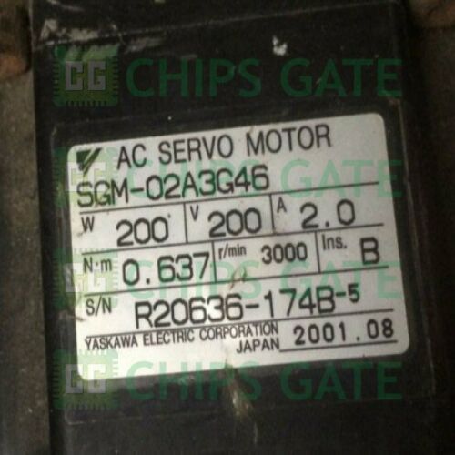 Yaskawa SGM-02A3G46 Servo Motor 200W