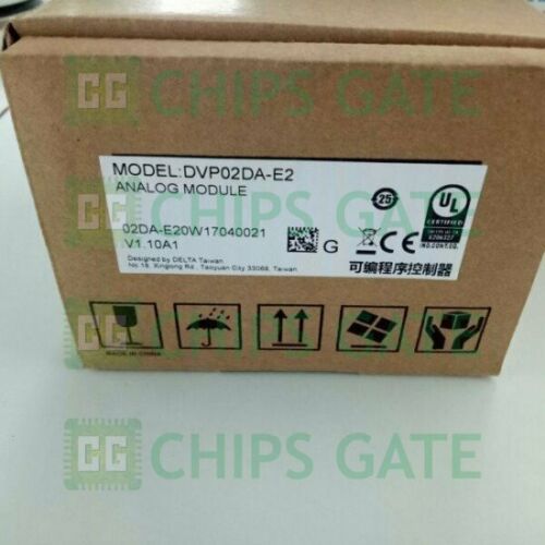 1PCS Brand New DELTA PLC ES2 series analog expansion module DVP02DA-E2 DVP02