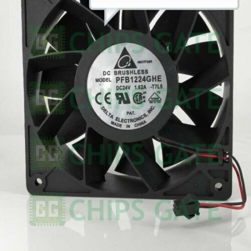 Delta PFB1224GHE fan 120*120*38mm 2pin 24V 1.62A for ABB