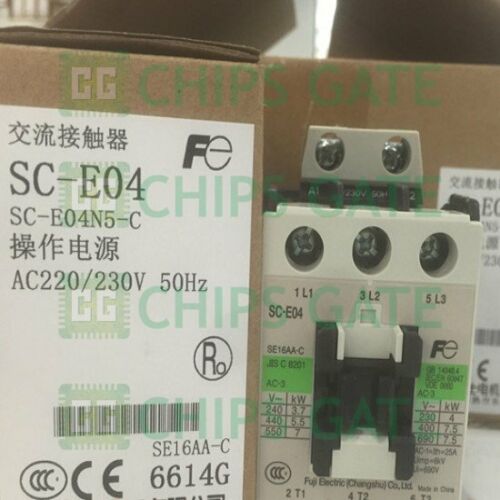 FUJI SC-E04 SCE04 Contactor 220VAC
