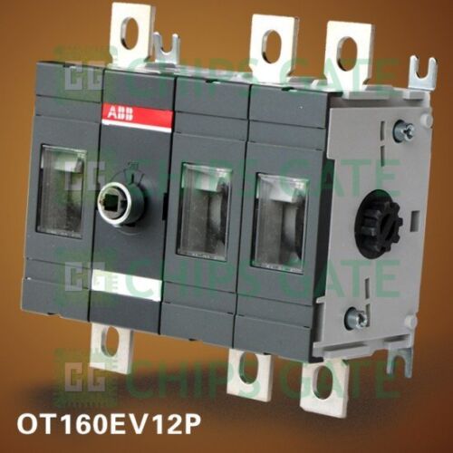 ABB Disconnect Switch OT160E3 Discontinued Use OT160EV12P instead