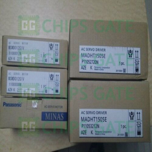 Panasonic Servo System (Motor+Drive) MSMD012G1V+MADHT1505E