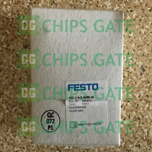 FESTO Solenoid Valve HEE-1/4-D-MINI-24