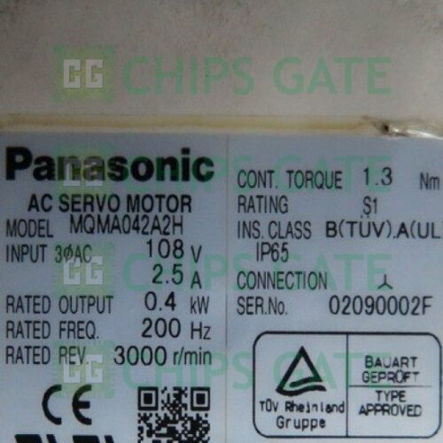 Panasonic MQMA042A2H Servo Motor