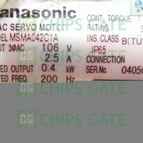 Panasonic servo motor MSMA042C1A