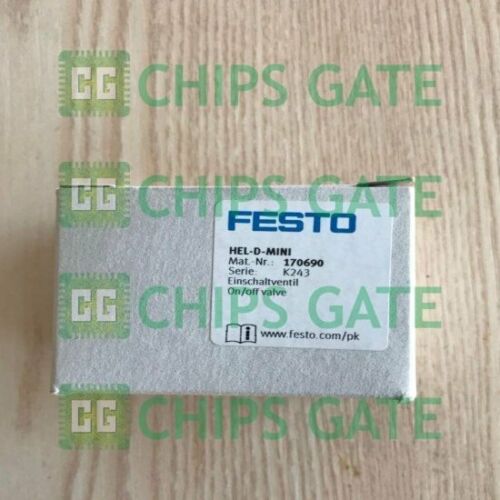 FESTO off valve HEL-D-MINI