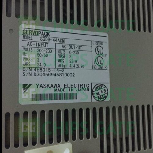 Yaskawa servo driver SGDB-44ADM