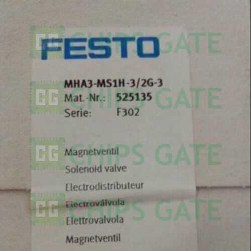 FESTO Solenoid Valve MHA3-MS1H-3/2G-3