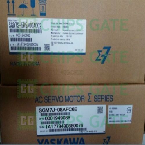 Yaskawa SGM7J-08AFC6E+SGD7S-5R5A00A