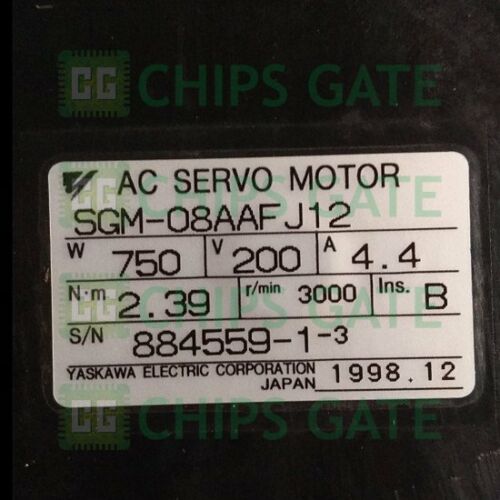 Yaskawa servo drive SGM-08AAFJ12