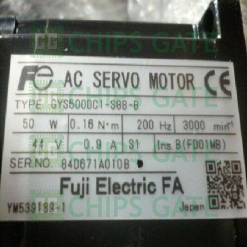 Fuji servo motor GYS500DC1-S8B-B