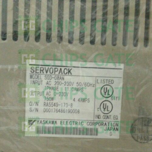 Yaskawa servo drive SGD-08AN