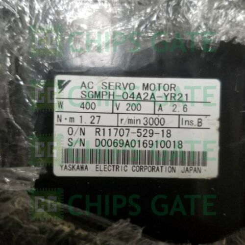 Yaskawa AC Servo Motor SGMPH-04A2A-YR21