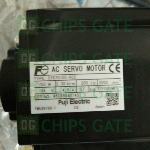 Fuji AC Servo Motor GYS751D5-RC2