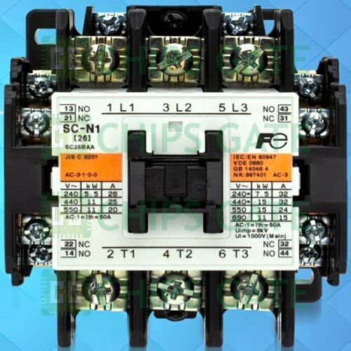 FUJI Magnetic Contactor SC-N1 SCN1 100-120VAC 110VAC