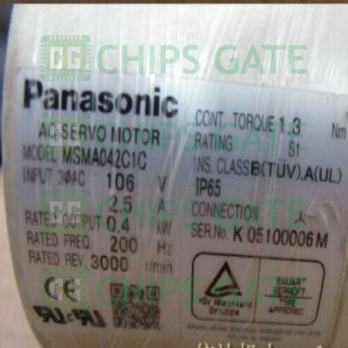 Panasonic servo motor MSMA042C1C