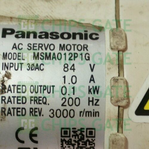 Panasonic servo motor MSMA012P1G