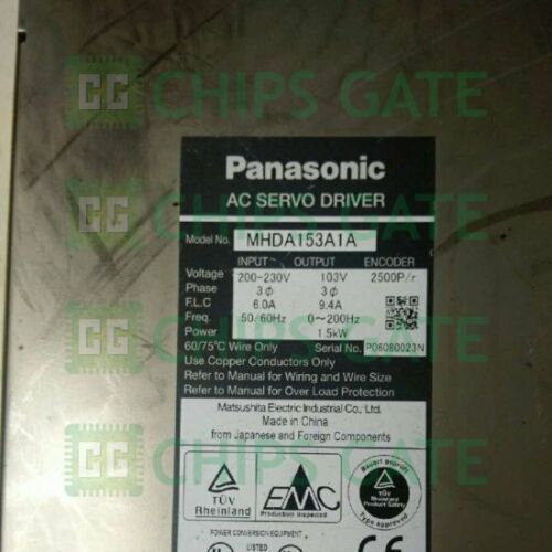 Panasonic servo drive MSDA153D1A