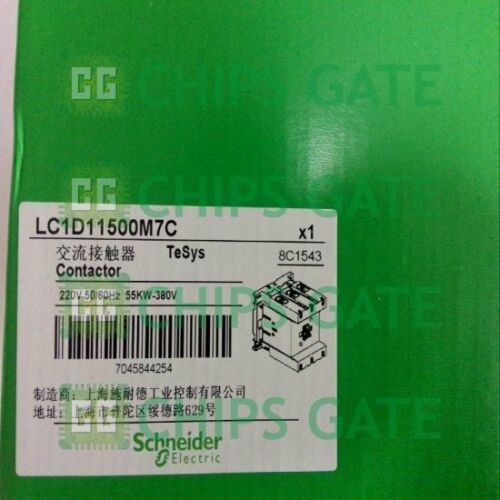 Schneider contactor LC1-D11500M7C AC220V