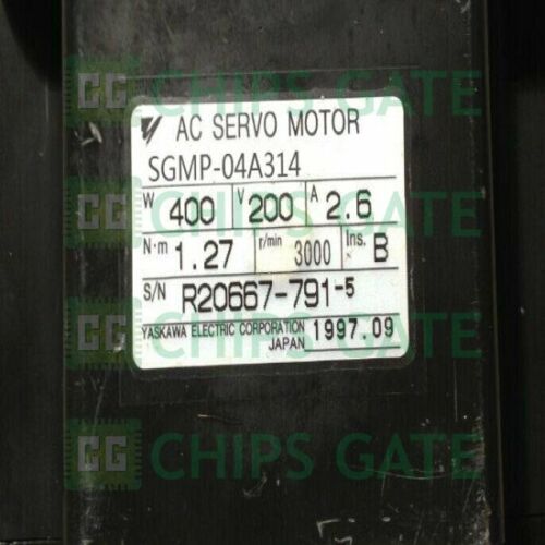 Yaskawa Servo motor SGMP-04A314
