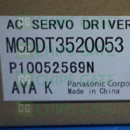 Panasonic servo drive MCDDT3520053