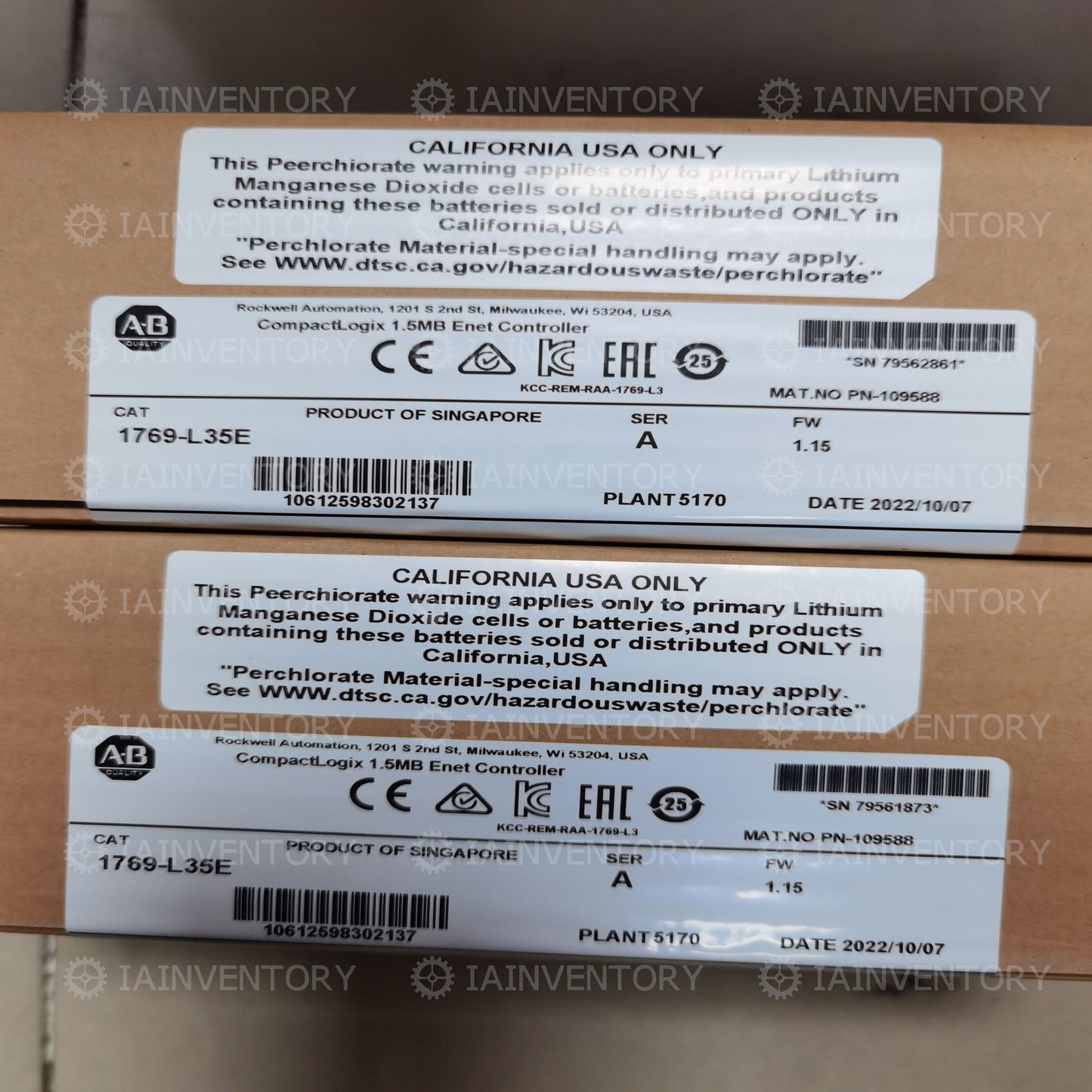 1769-L35E Allen-Bradley