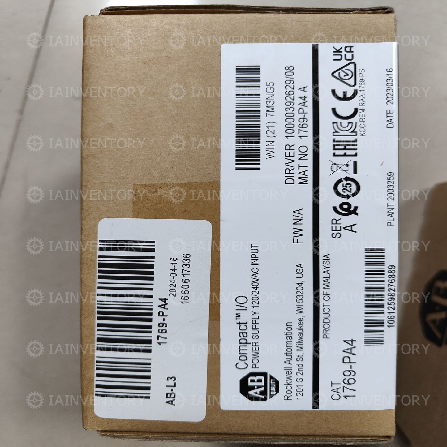 1769-PA4 Allen-Bradley