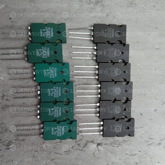 3pairs of 2SA1302&2SC3281 TOSHIBA