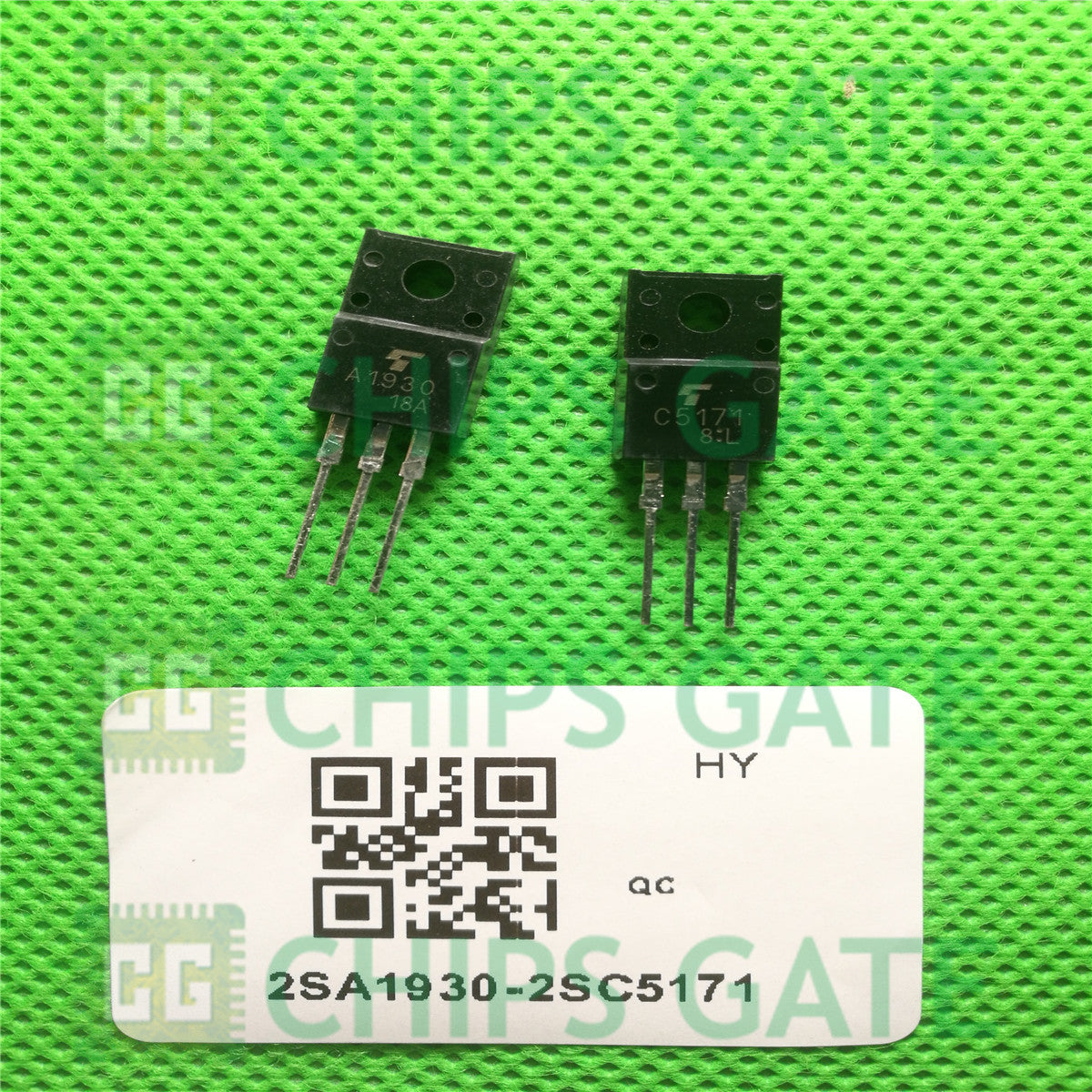60 PAIRS Transistor TOSHIBA TO-220 2SA1930/2SC5171 A1930/C5171